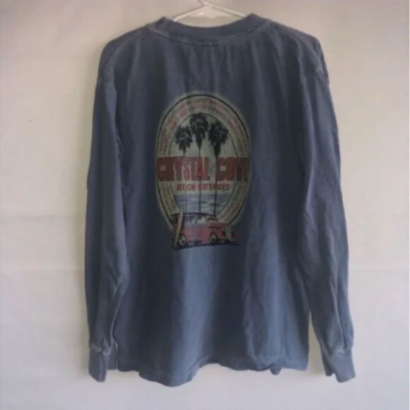 Kid's Comfort Colors Crystal Cove Long Sleeve T-Shirt - Picture 3 of 6
